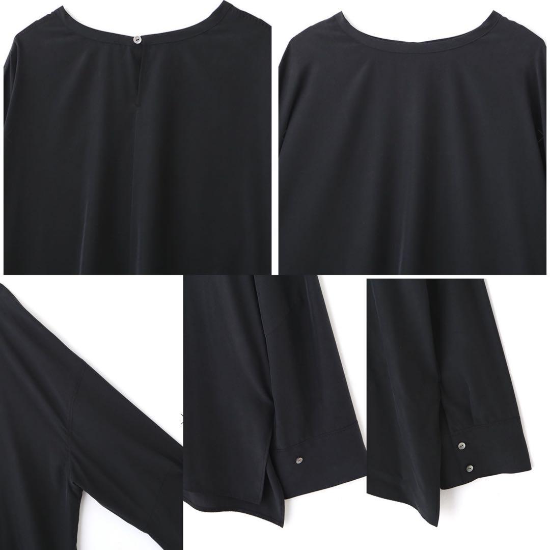 ETRE TOKYO 25AW クルーネックオーバーサイズプルオーバー ブラック