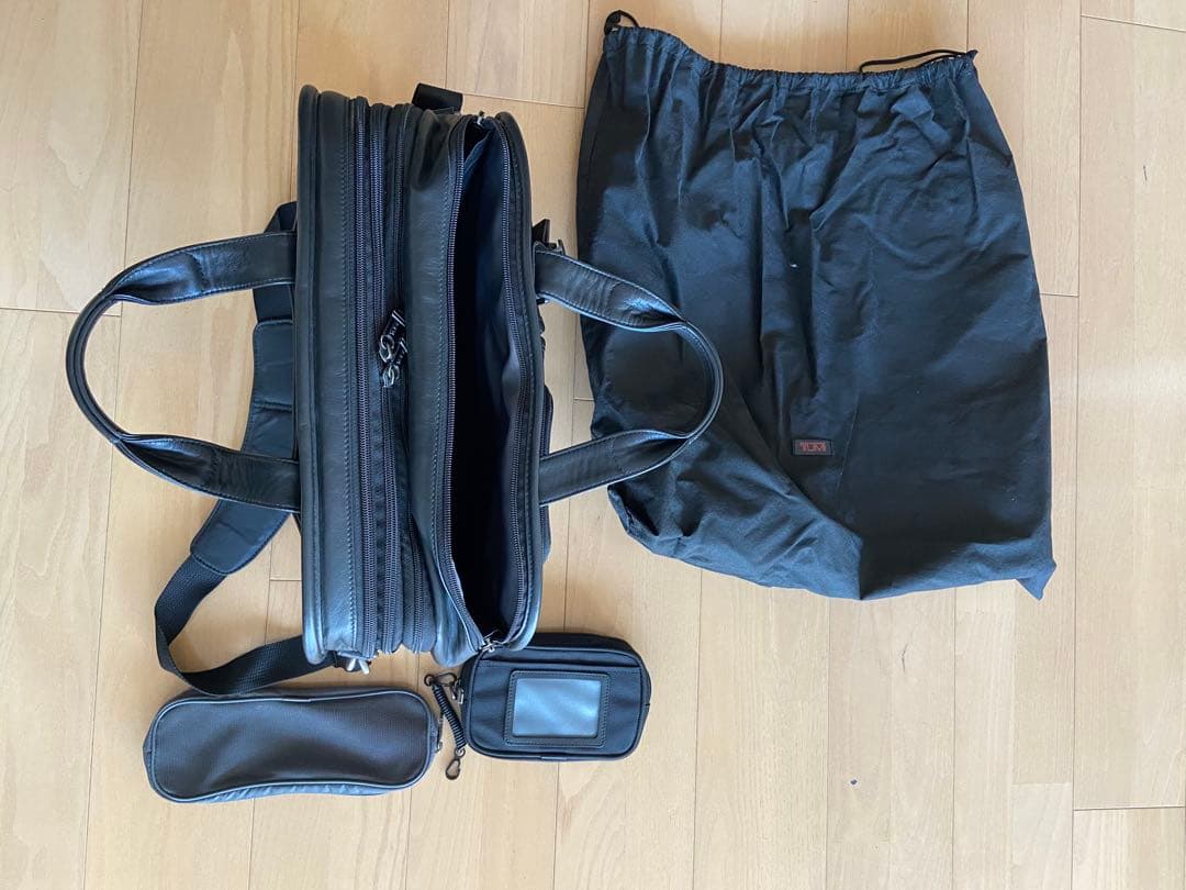 TUMI オールレザー　2way ビジネスバッグ