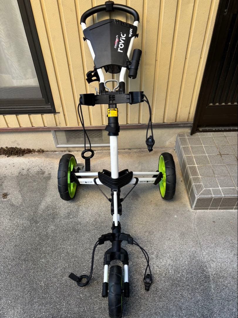 rovic ゴルフカート 折りたたみ式 白/緑. 美品