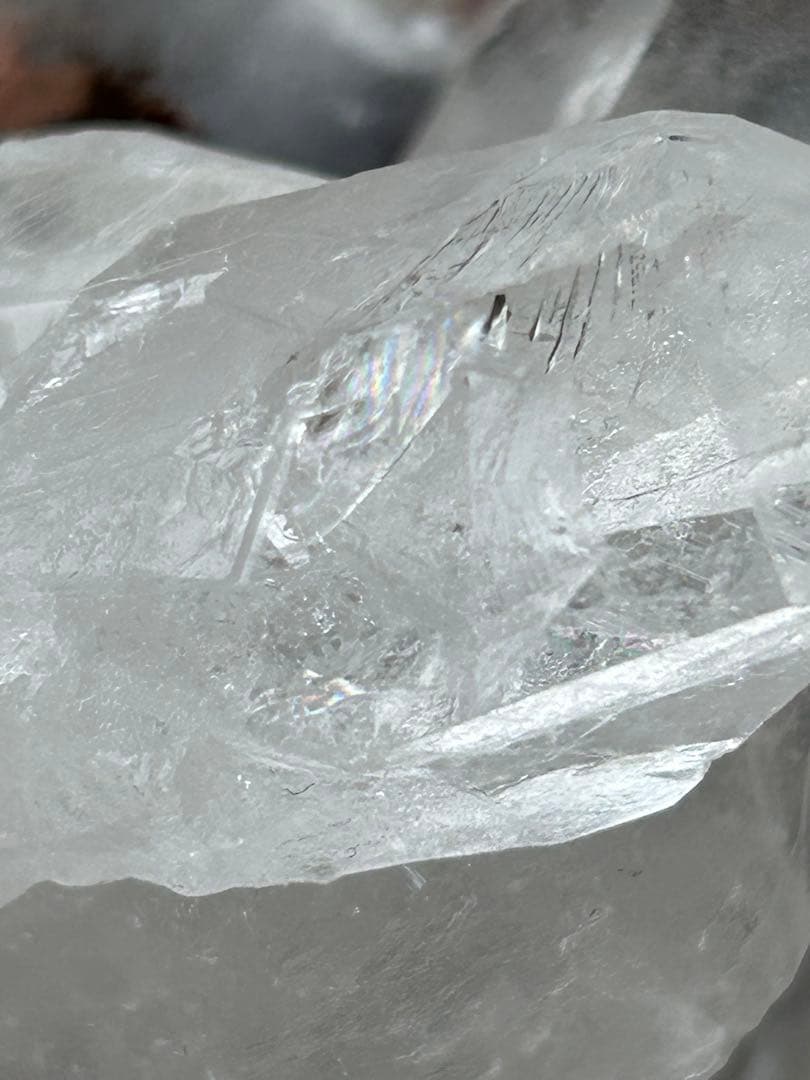 ディアマンティーナ産 レムリアンクォーツ クラスター 記憶を宿す100gの光