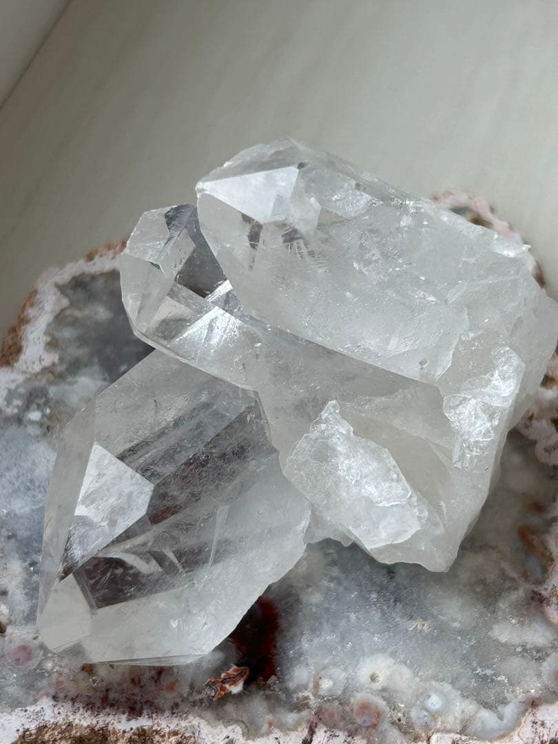 ディアマンティーナ産 レムリアンクォーツ クラスター 記憶を宿す100gの光