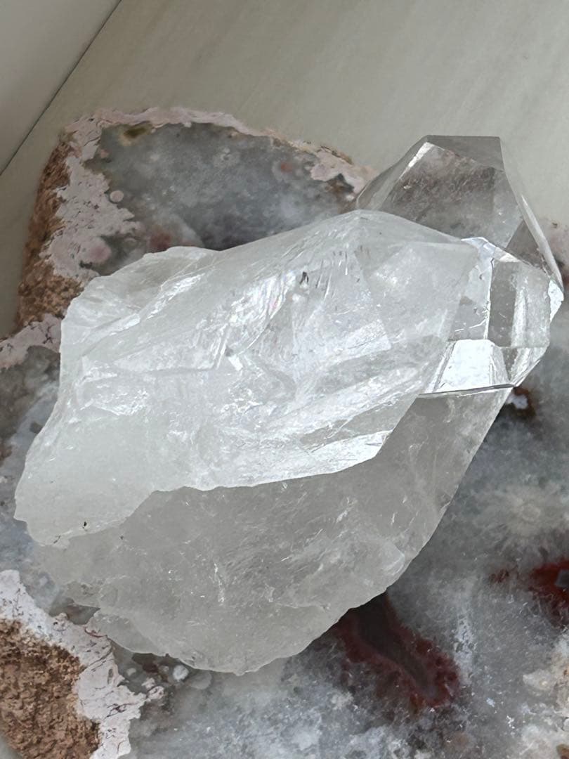 ディアマンティーナ産 レムリアンクォーツ クラスター 記憶を宿す100gの光