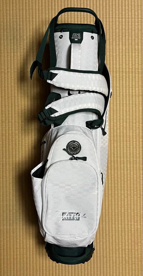 Kith テーラーメイド キャディバッグ キャディバック スタンド式 ホワイト