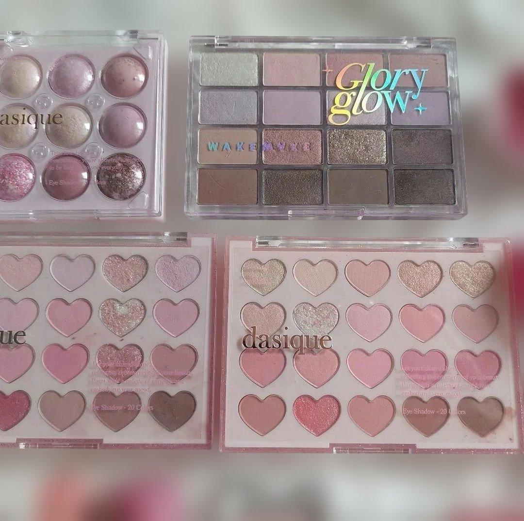 dasique 他アイシャドウパレットセット