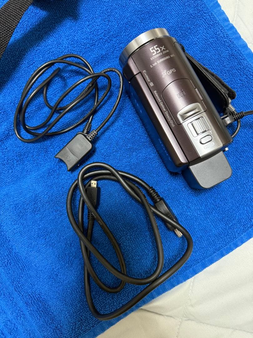 sony CX430v ビデオカメラ　55x