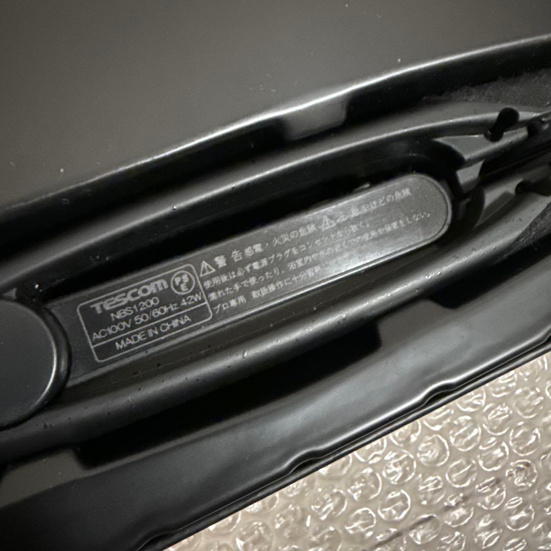 ストレートアイロン テスコム　NBS1200