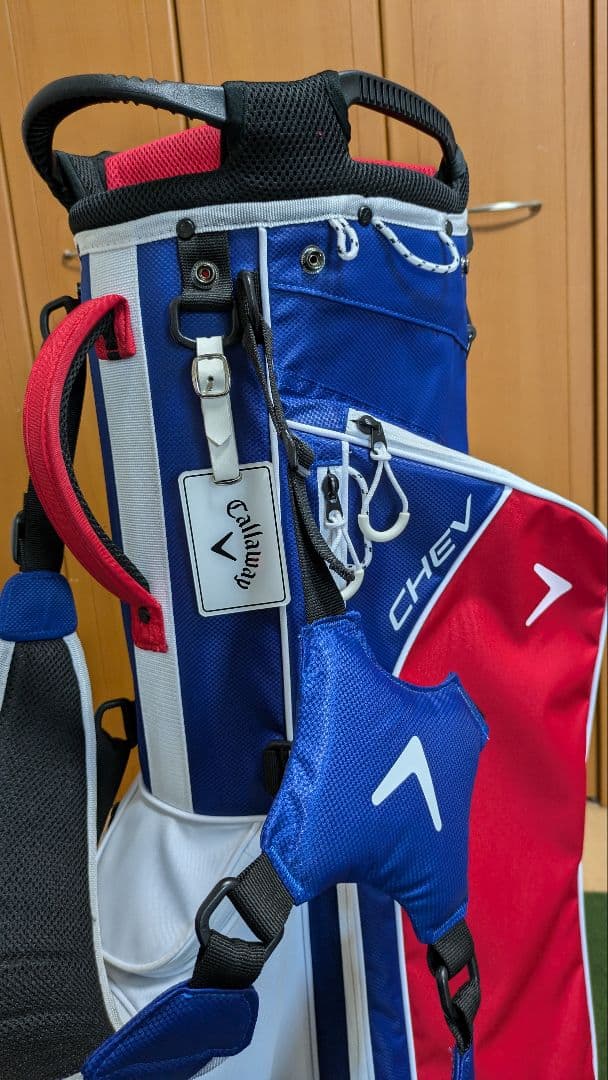 美品　キャロウェイ スタンドキャディーバッグ　CHEV