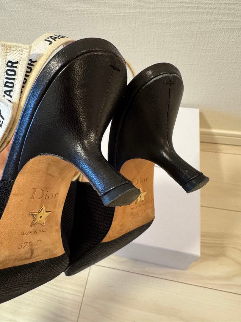 【ゼナミダルページ】J'ADIORストラップ付き　ミュールサイズ37.5