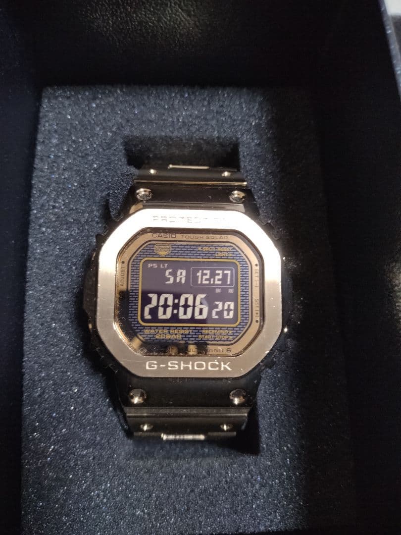 【最終価格】（62）G-SHOCK　フルメタル　GMW-B5000 ゴールド