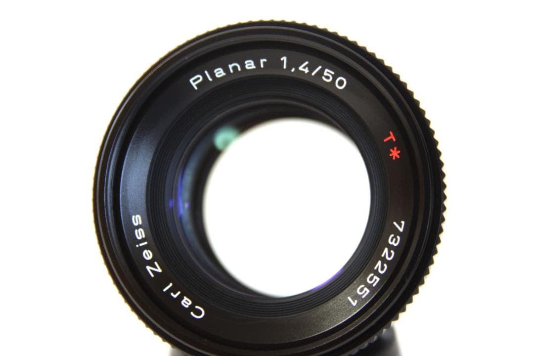 【美品】CONTAX Planar 50mm F1.4 T* MMJ