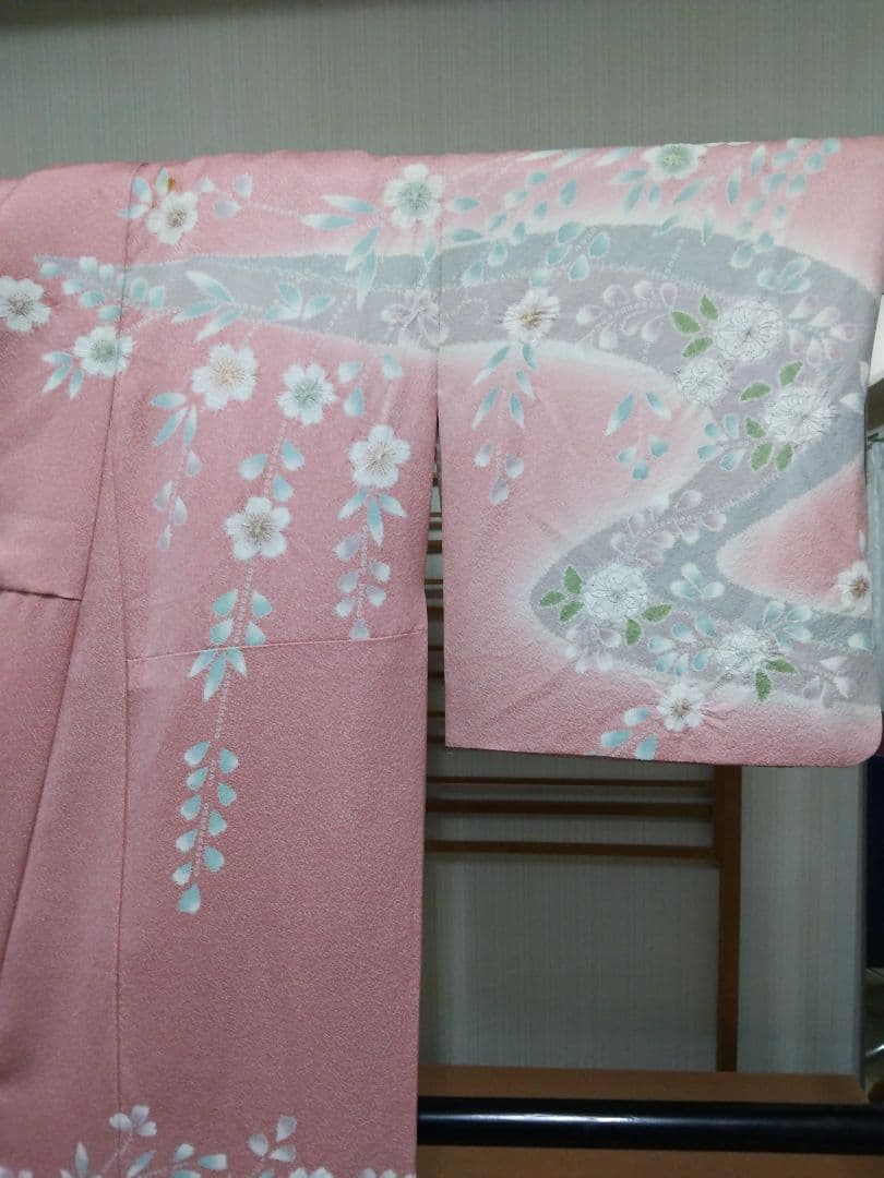 最終値下げ F-300 訪問着 未使用 京友禅 辻ケ花 霞 金彩 暈し 美品