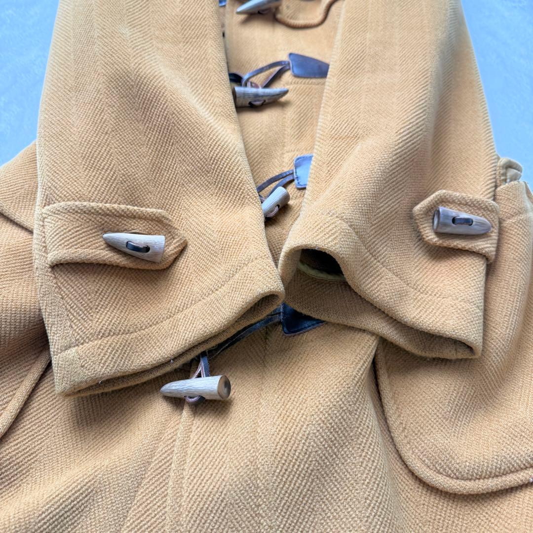 希少色 j.press 2147 ヘリンボーン ダッフルコート イエロー