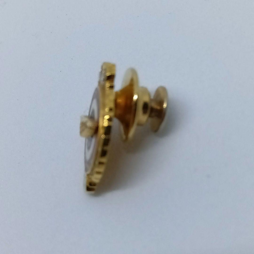 ノースウエスト航空 勤続25年記念バッジ　10K刻印 メレダイヤモンド