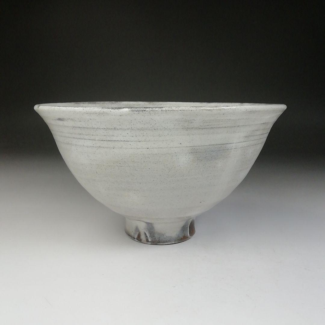 Ｔ７１３　茶碗　『粉引茶碗』『武さし乃窯 造』　共箱　抹茶碗　茶道具