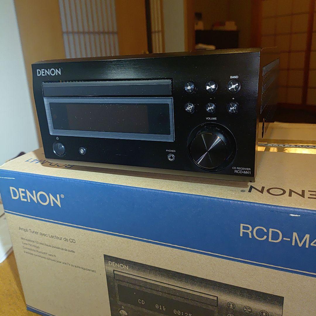 DENON 　RCD-M41　 CDレシーバー 2024年製　デノン　使用少ない