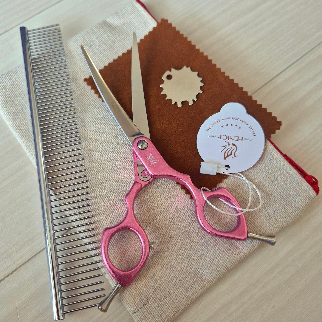 新品★フェニーチェ 6 in★軽量アルミカーブシザー★トリミングシザー