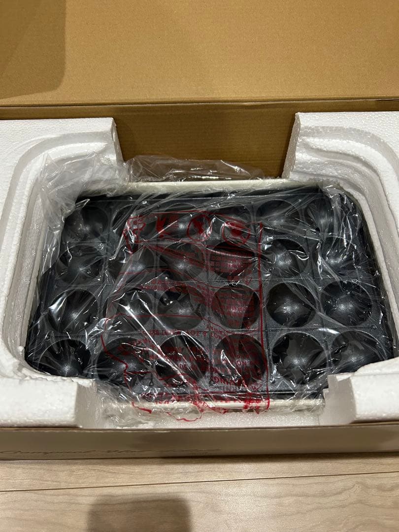 【　新品　未使用　】　BRUNO コンパクト　ホットプレート　たこ焼き機　白