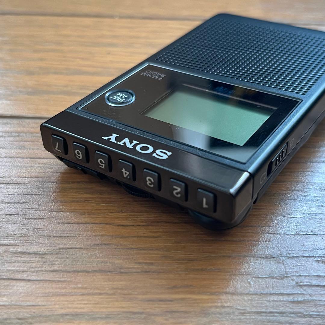 【美品】ソニー小型ラジオ SRF-R356