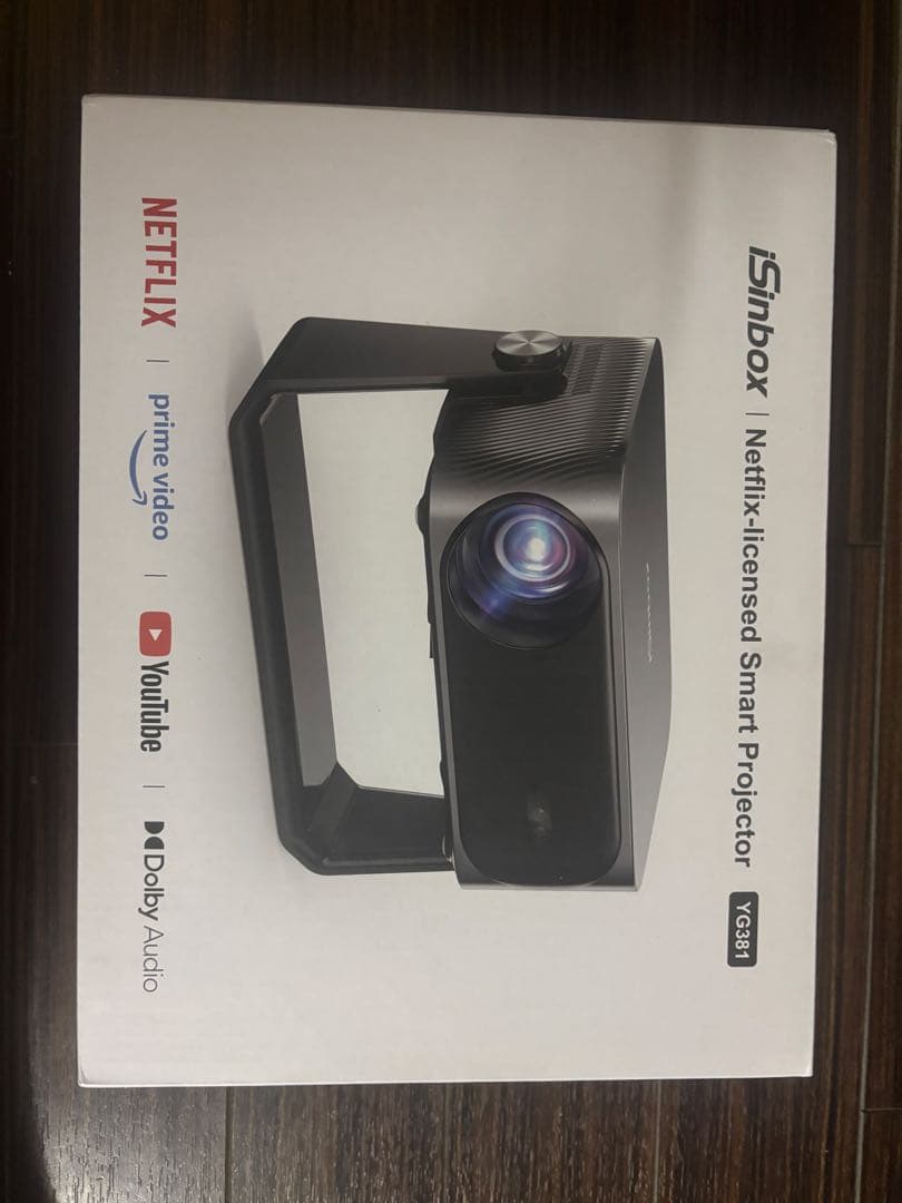 小型プロジェクター Netflix公式 1200ANSI