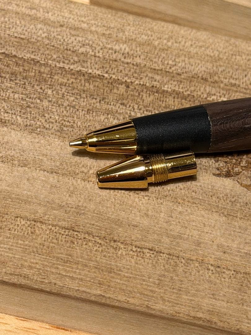 断*中様 野原工芸 旧型 固定式口金 ハカランダ シャーペン