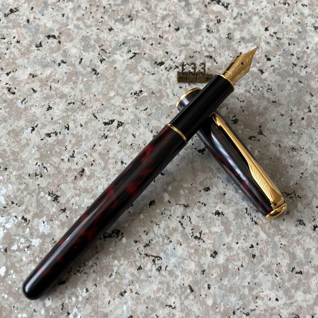 #133 オーバーホール済み 万年筆 SONNET FRANCE 18k