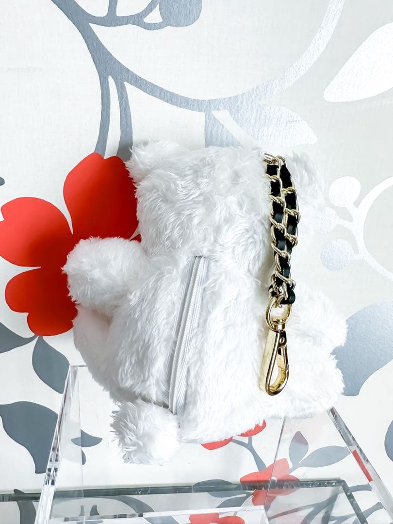 ３点セット【新品】キャロウェイ ホワイト フリース ニット スカート ハイネック