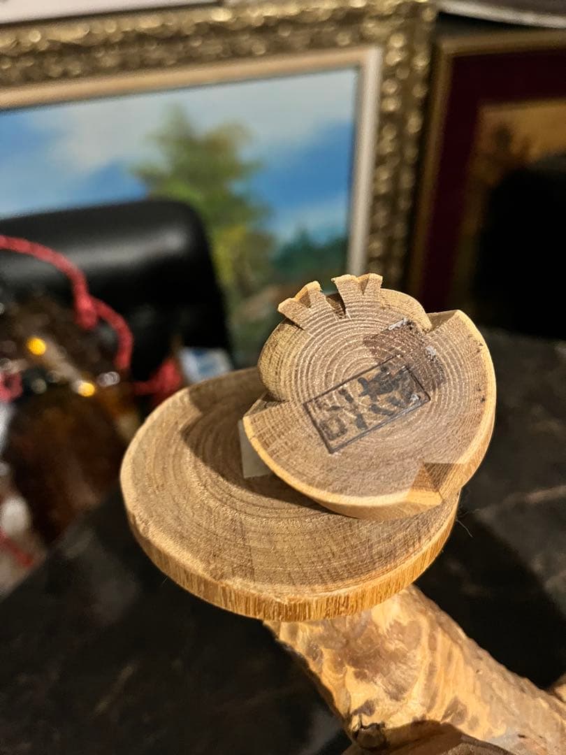 フクロウ木彫り、木彫りフクロウ、幸せを呼ぶふくろう、梟、7羽のふくろう木彫り