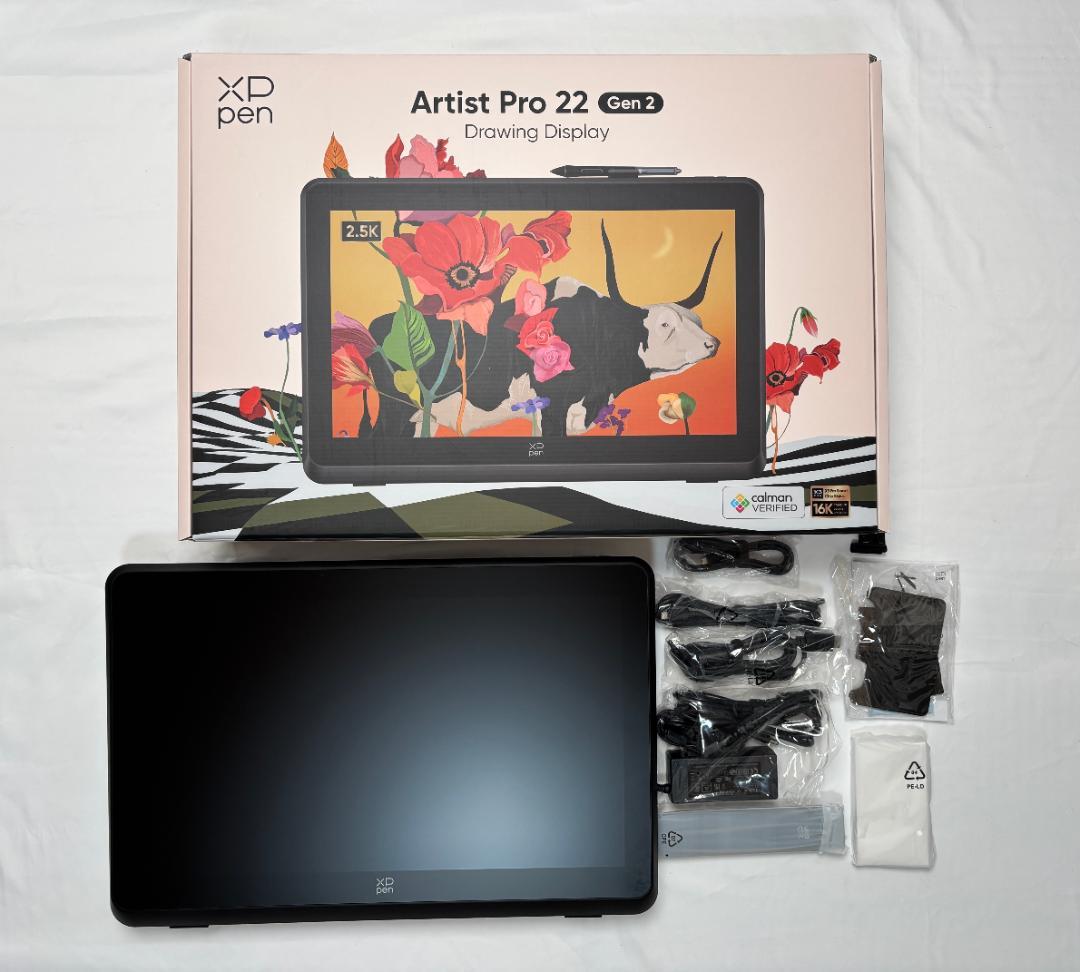 XPPen Artist Pro 22 (Gen 2)【使用数回だけ】