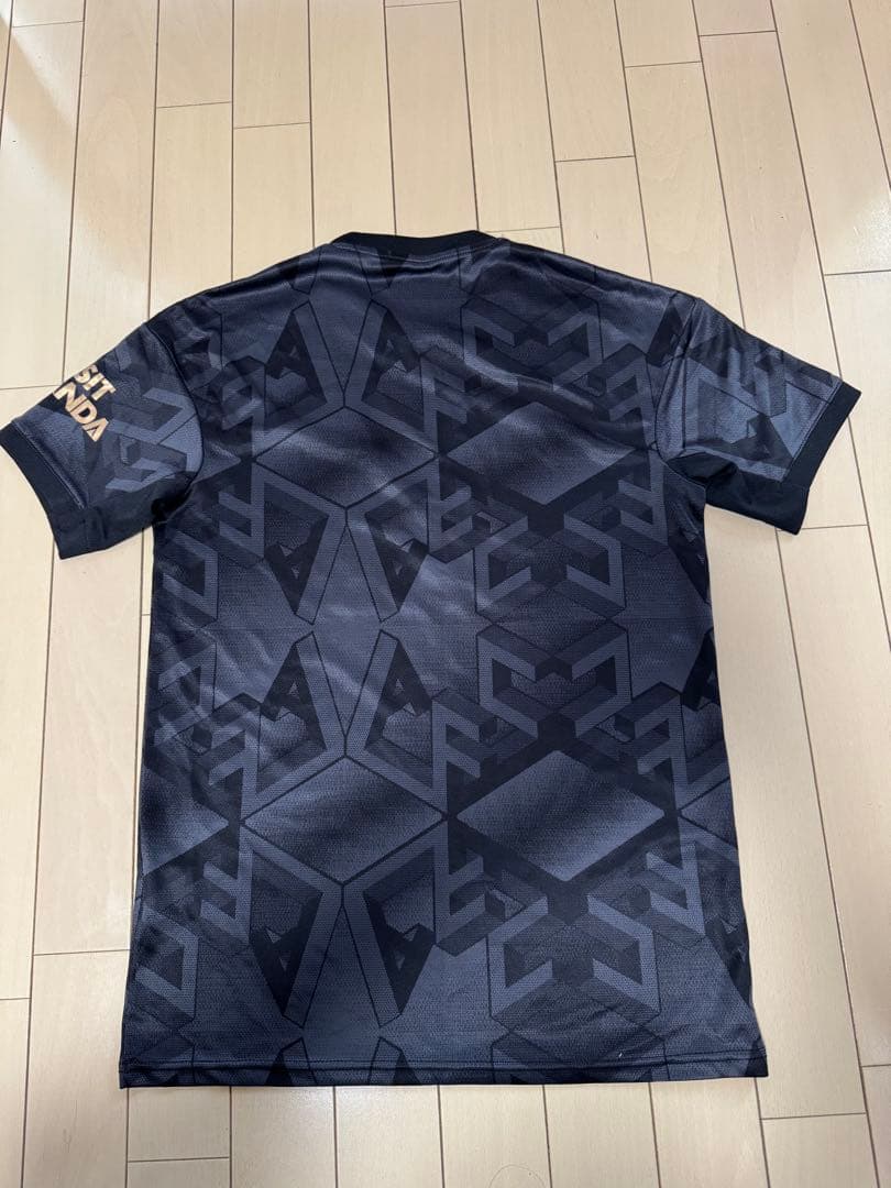 アーセナル 22/23アウェイユニフォーム(Sサイズ/黒金)