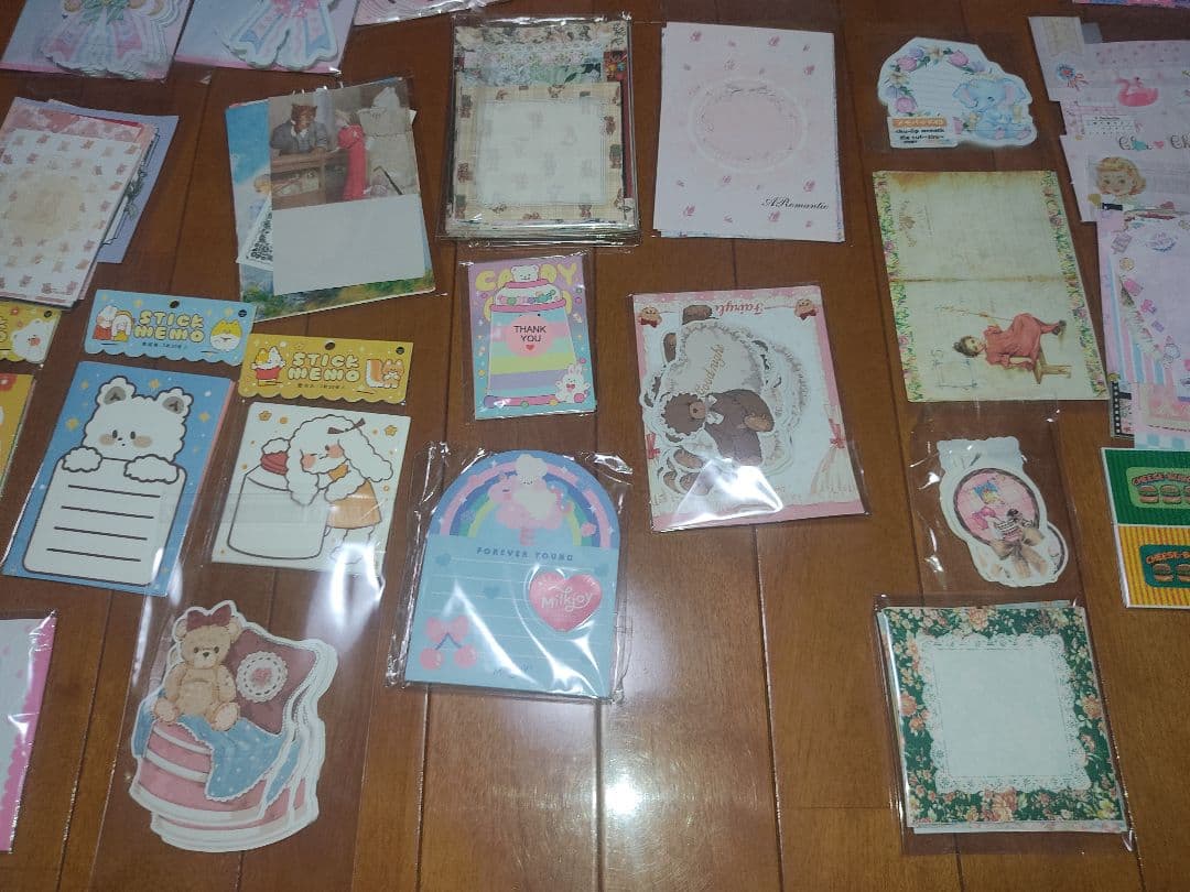 紙もの用 メモ用紙　デザインペーパー 100種類以上セットまとめ売り