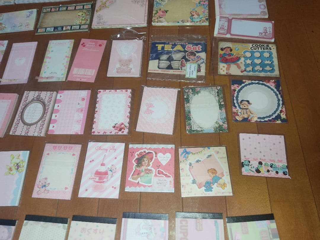 紙もの用 メモ用紙　デザインペーパー 100種類以上セットまとめ売り