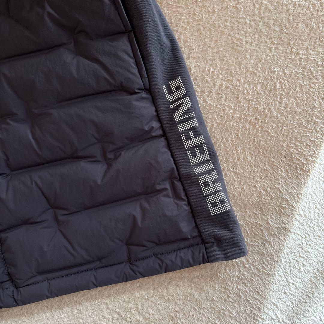 ブリーフィング　ハイブリッドダウンスカート　XS グレー　ホワイトロゴ　未使用