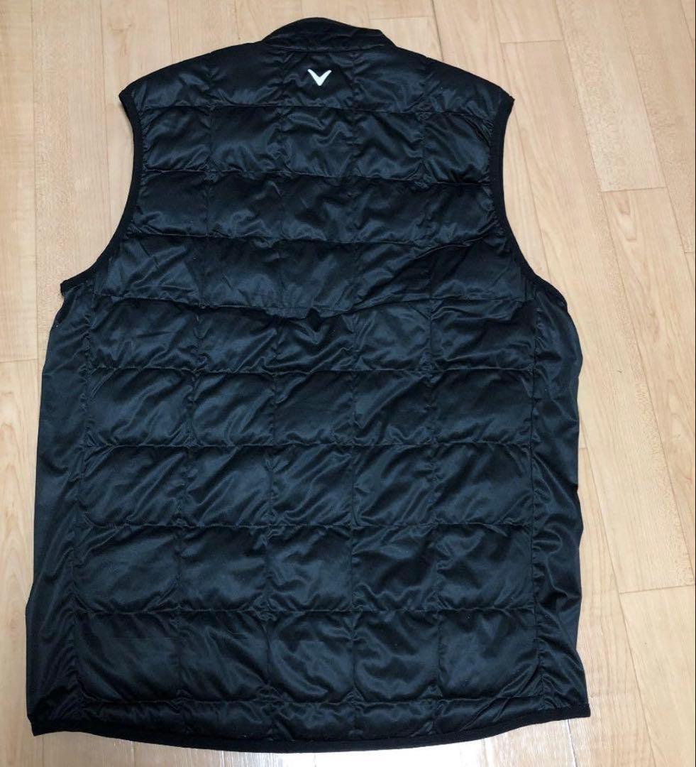 トモコ　キャロウェイ ベスト【LL】定価18,700円　ブラック