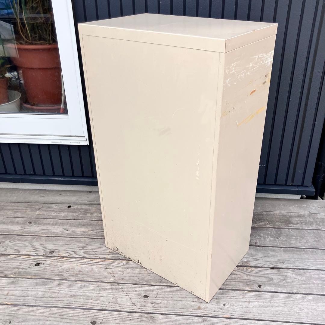 ② インダストリアル ライオン スチールキャビネット 書類入れ カルテケース