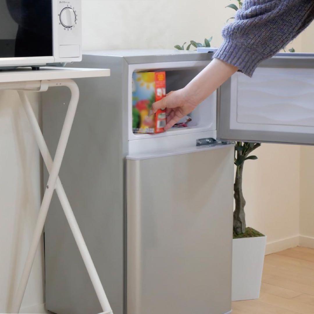 冷蔵庫 一人暮らし 冷凍冷蔵庫 2ドア 小型 家庭用 上段冷凍庫 業務用 60L