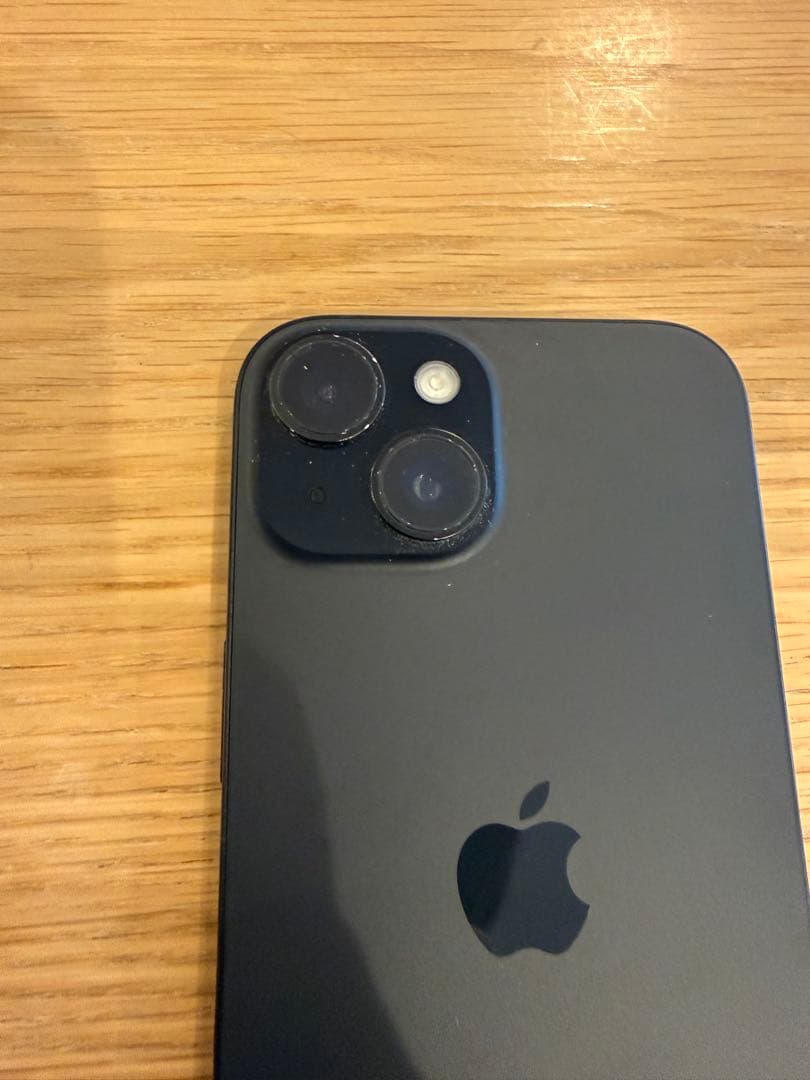 【付属品完備】Apple iPhone 15 ブラック128GB SIMフリー