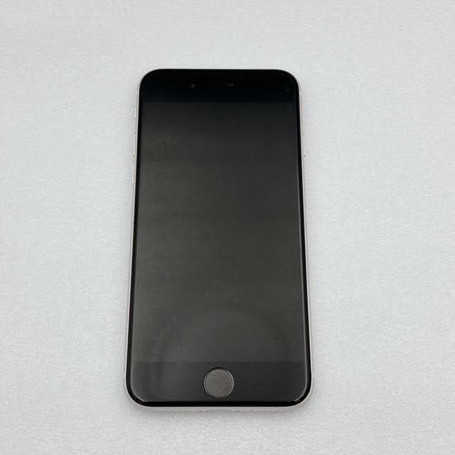 【美品】Apple iPhone SE 3 ホワイト 本体 64GB