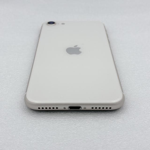 【美品】Apple iPhone SE 3 ホワイト 本体 64GB
