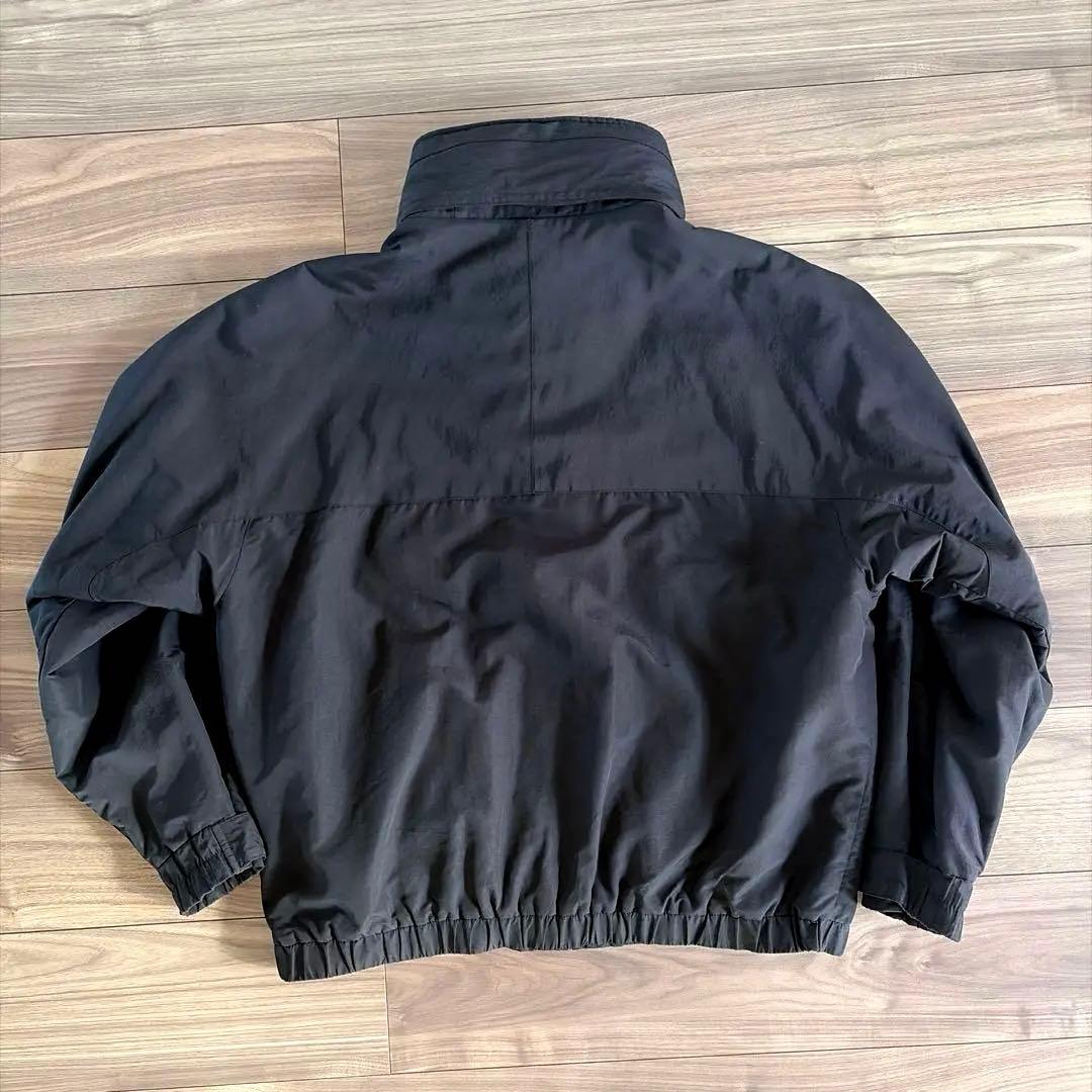 EBTEK EDDIE BAUER 中綿　ナイロンジャケット　ブラック　古着