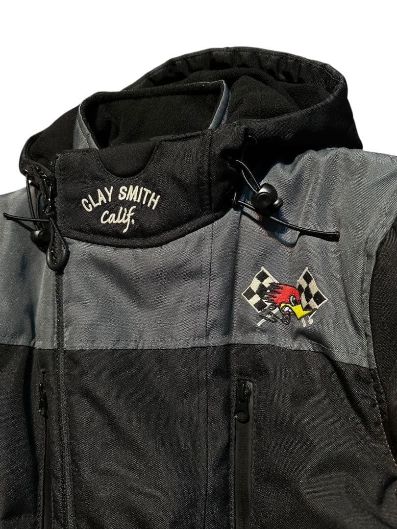 極美品！クレイスミス 中綿 フリース ダブルジップライダースジャケット サイズL