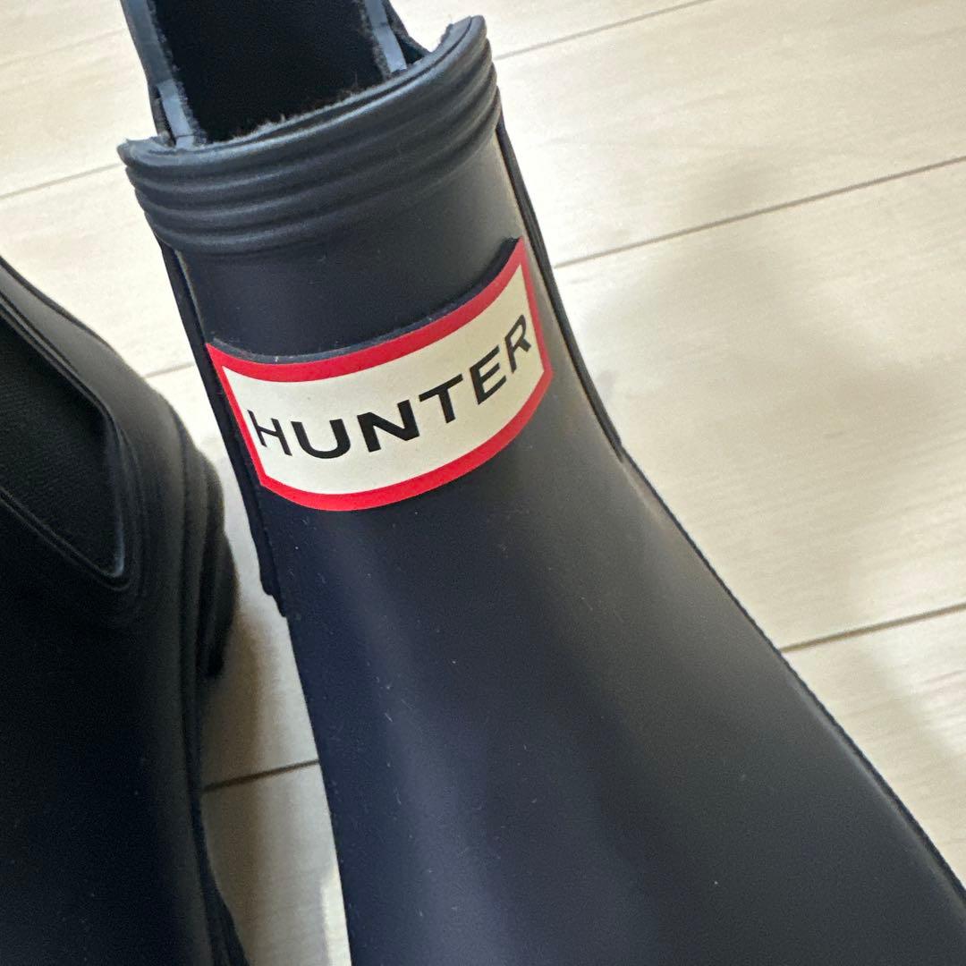 HUNTER ショートレインブーツ　美品