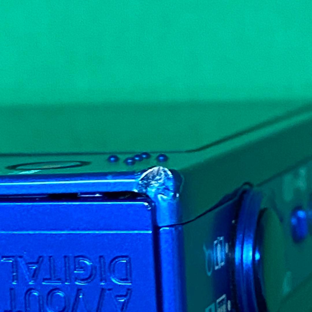 Canon IXY3 ブルー 動作品　バッテリー 充電器