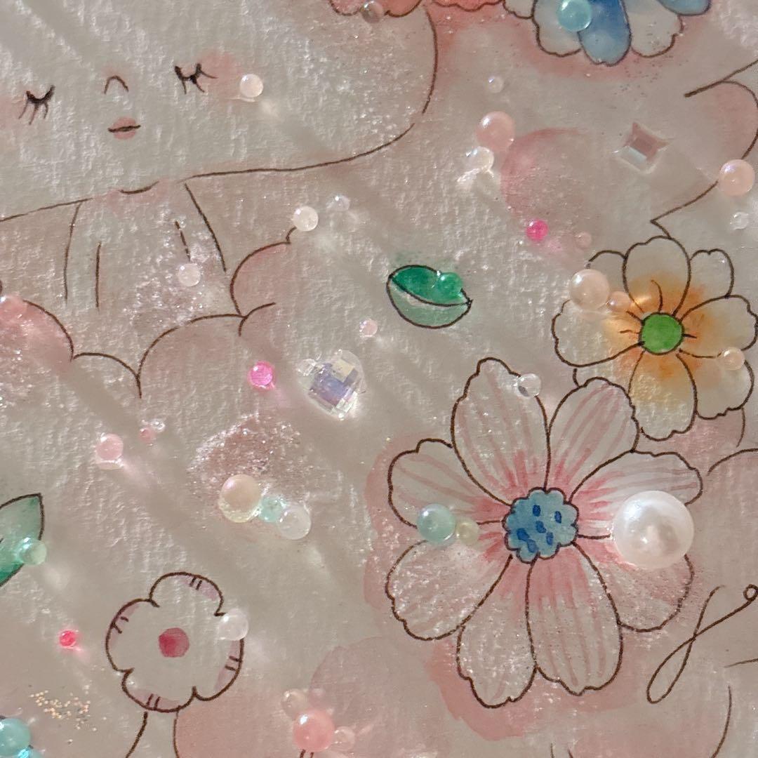 イラスト　グラスアート　水彩画　原画