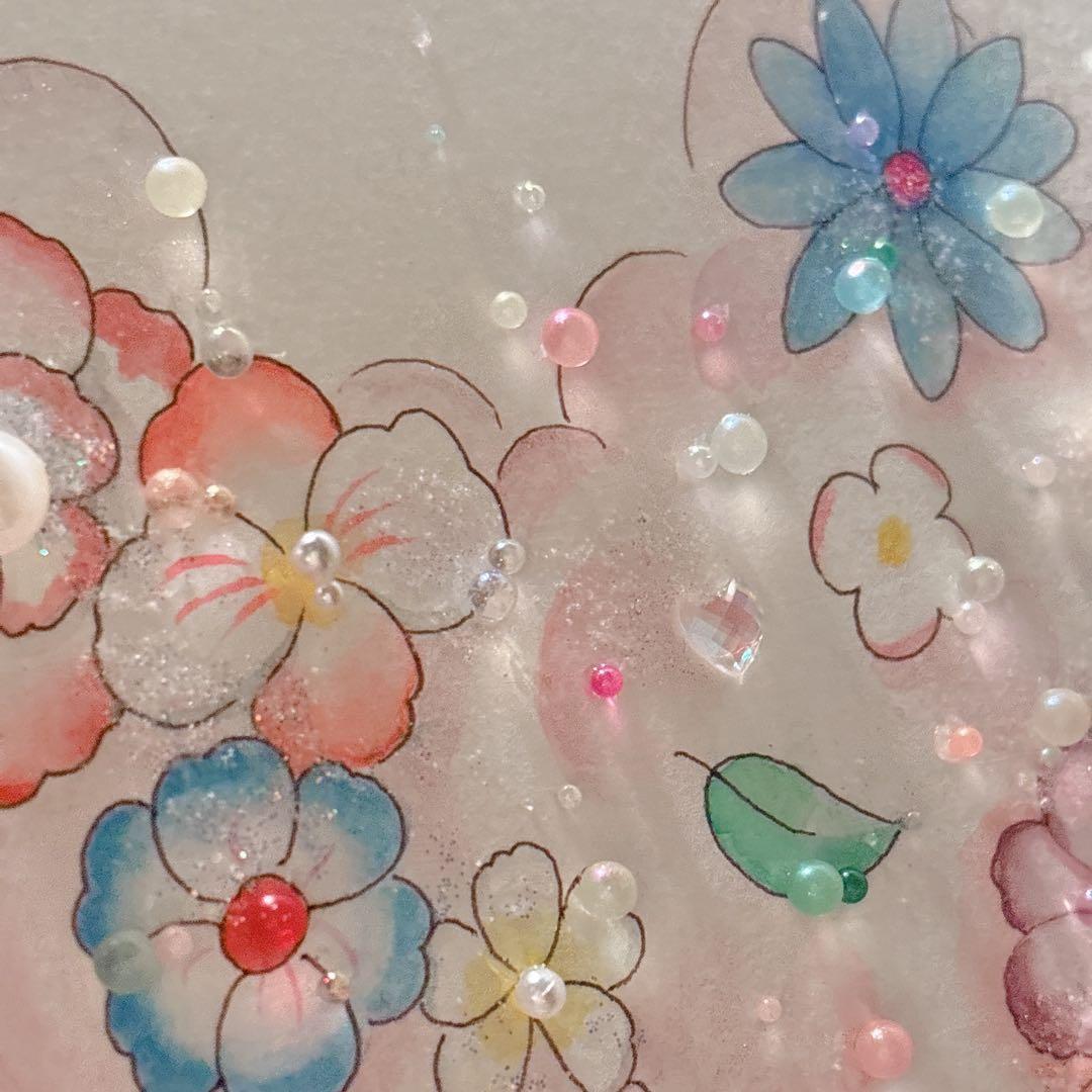 イラスト　グラスアート　水彩画　原画