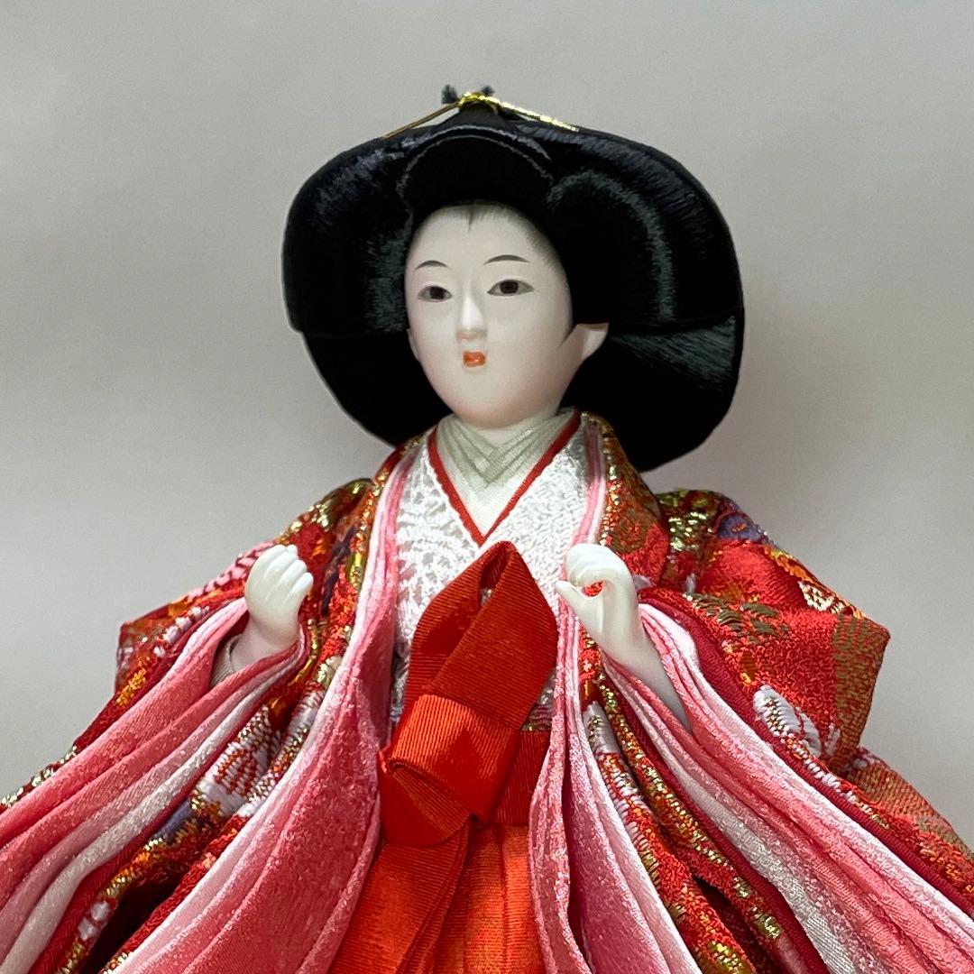 雛人形　吉徳　３段5人飾り　花ひいな　A-1