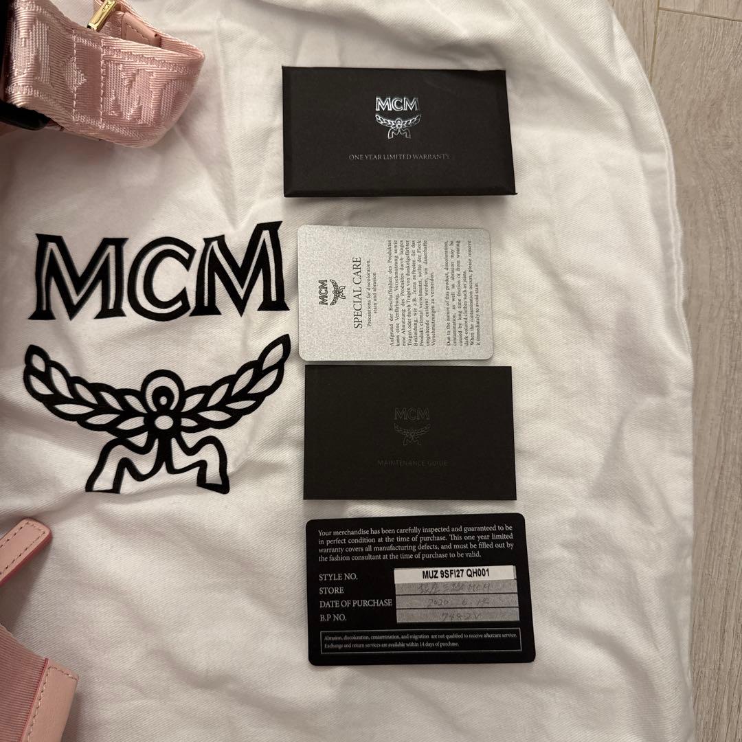 MCM ピンク ボディバッグ・ウエストポーチ