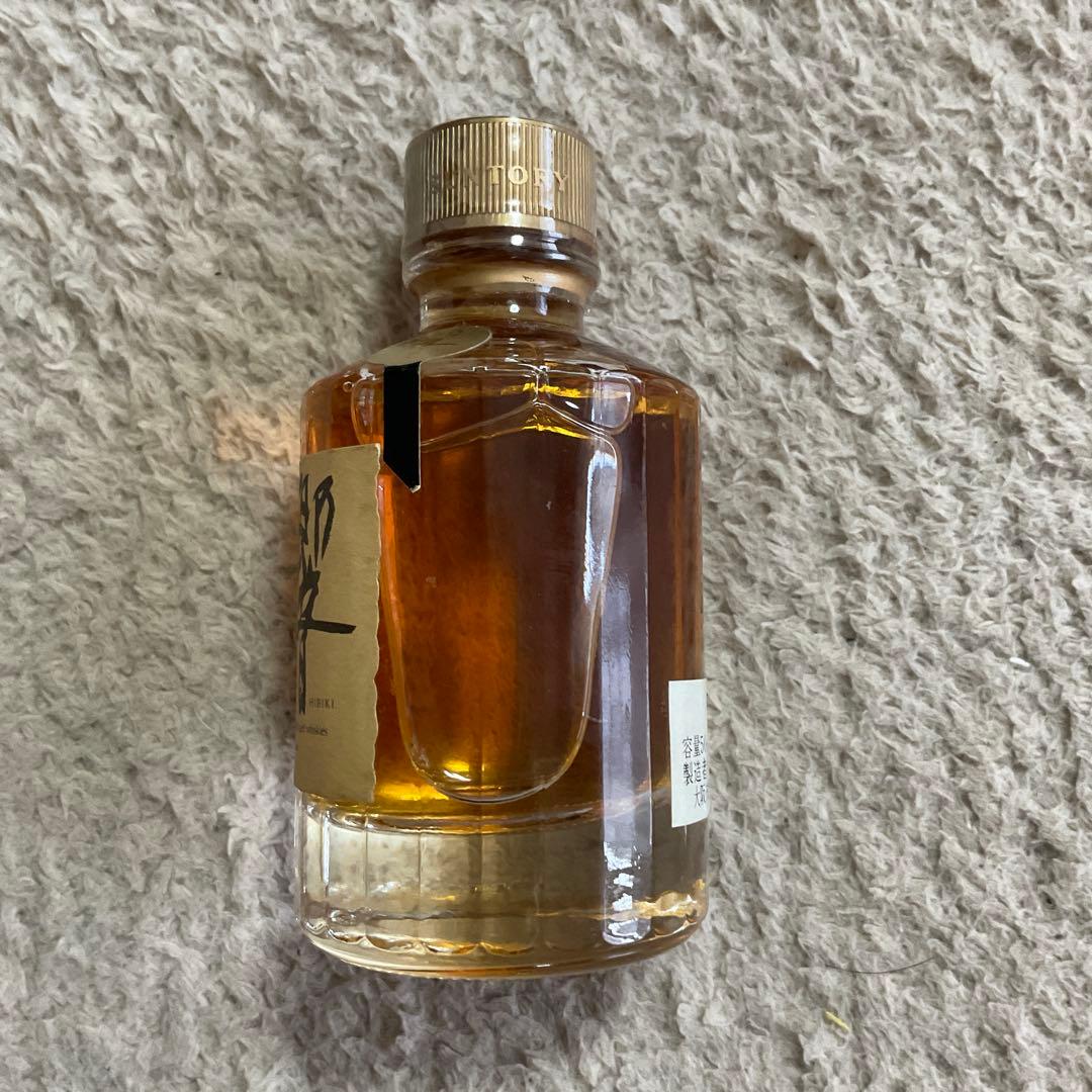 旧ラベル　サントリー【響】ミニボトル　ゴールドキャップ　古酒　ウイスキー値下げ