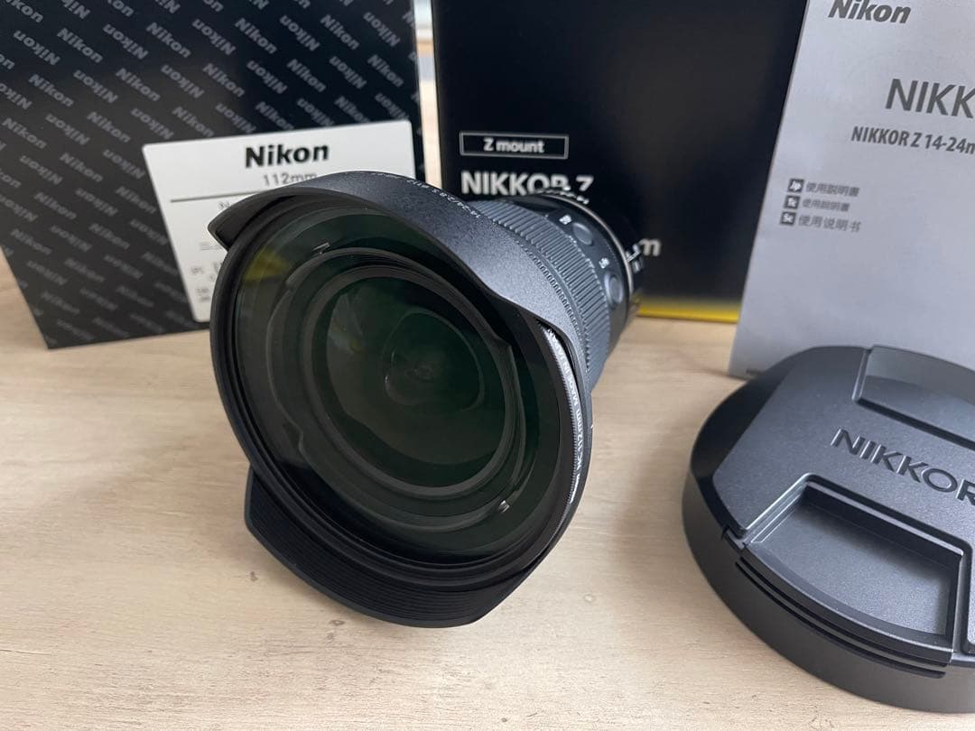 Nikon Z 14-24mm f/2.8 S 別売り112mmフィルター付き