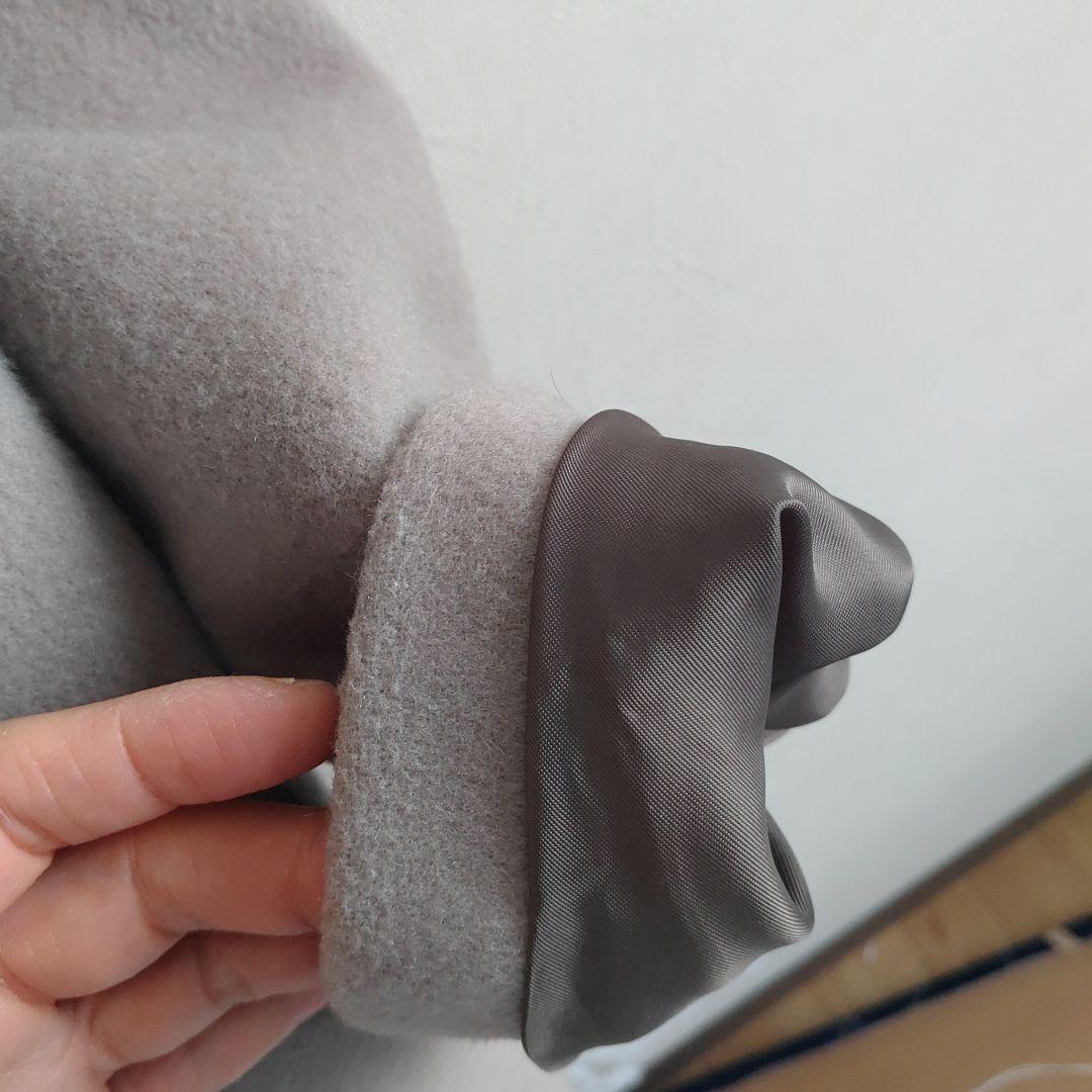 イエナ／MANTECOショートコート グレージュ