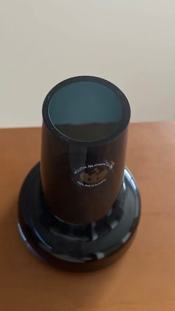 yuka❗️ 旧スモーク・ブルー２個ロング12cm オマジオ　ブラック